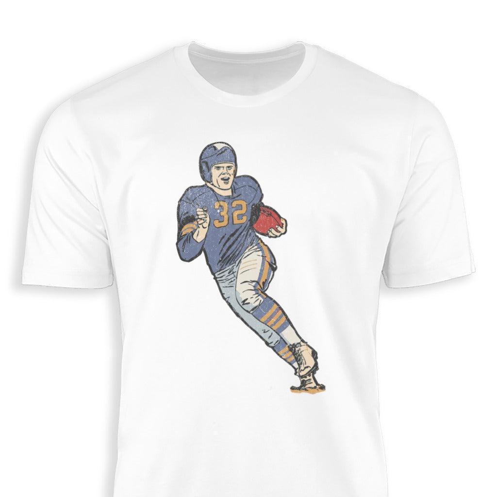 Vintage Football Player Classic Tee