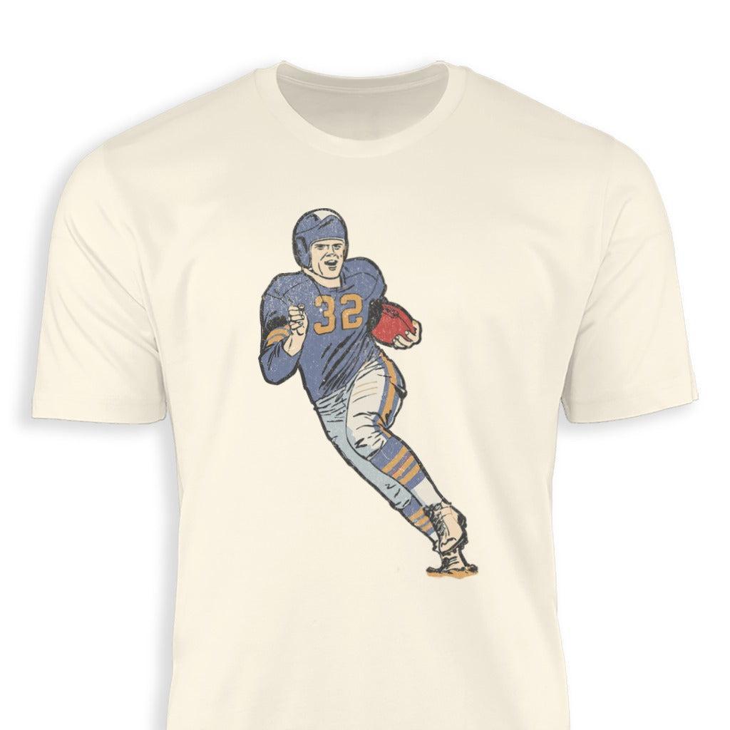 Vintage Football Player Classic Tee
