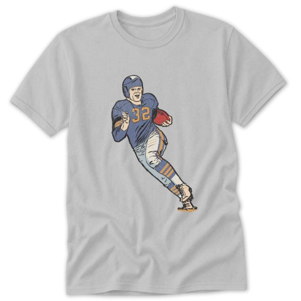 Vintage Football Player Classic Tee