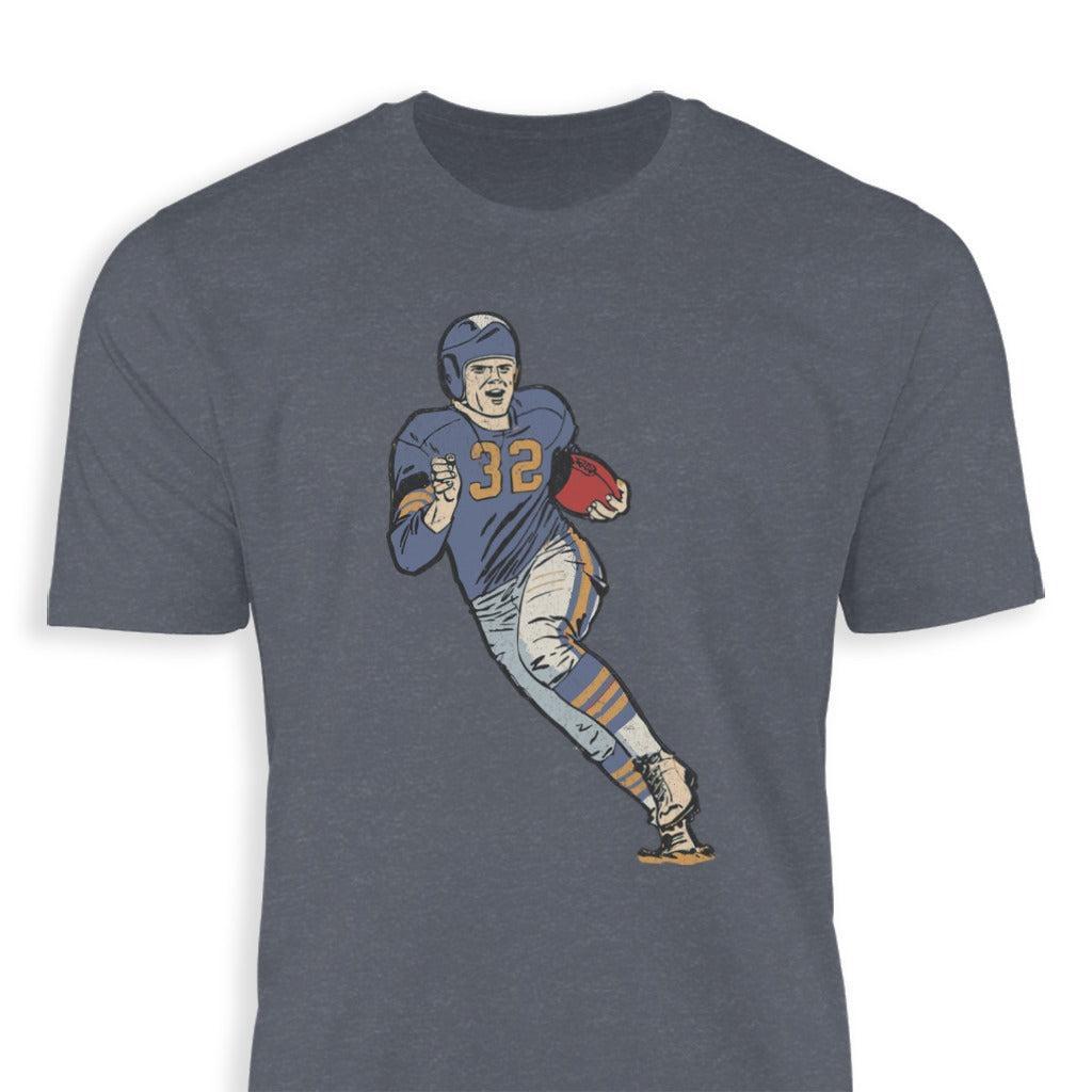 Vintage Football Player Classic Tee