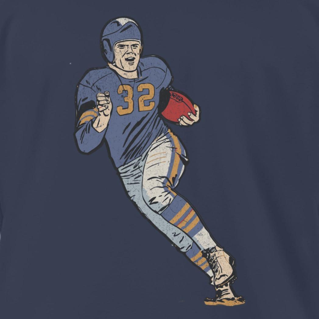 Vintage Football Player