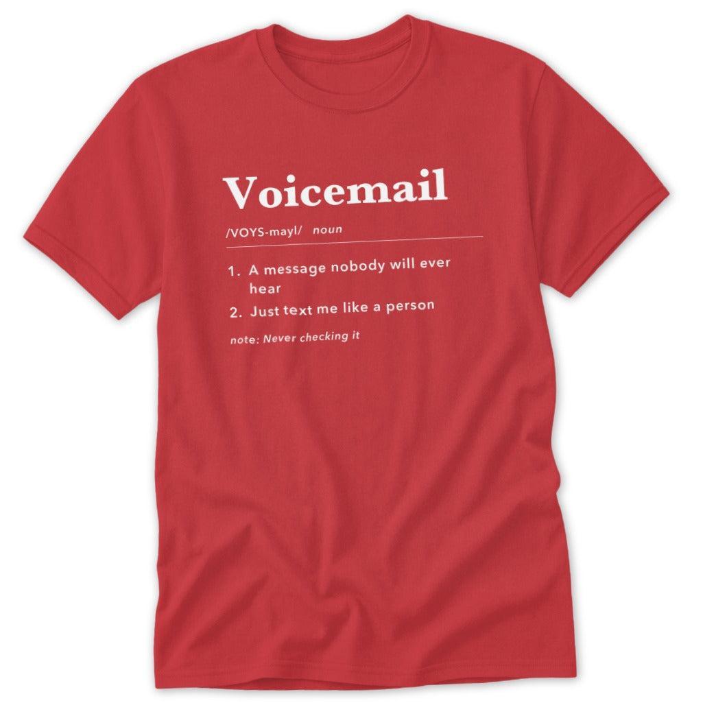 Voicemail Definition Classic Tee