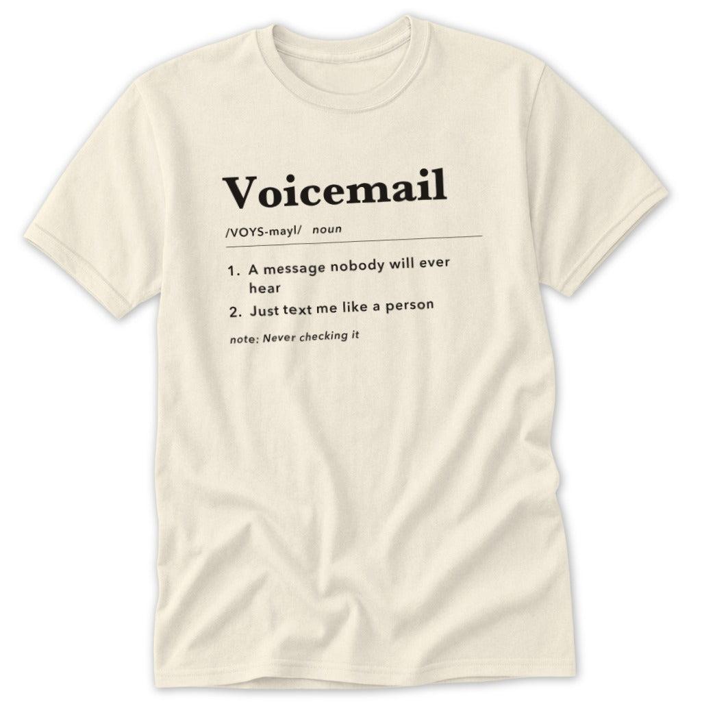 Voicemail Definition Classic Tee