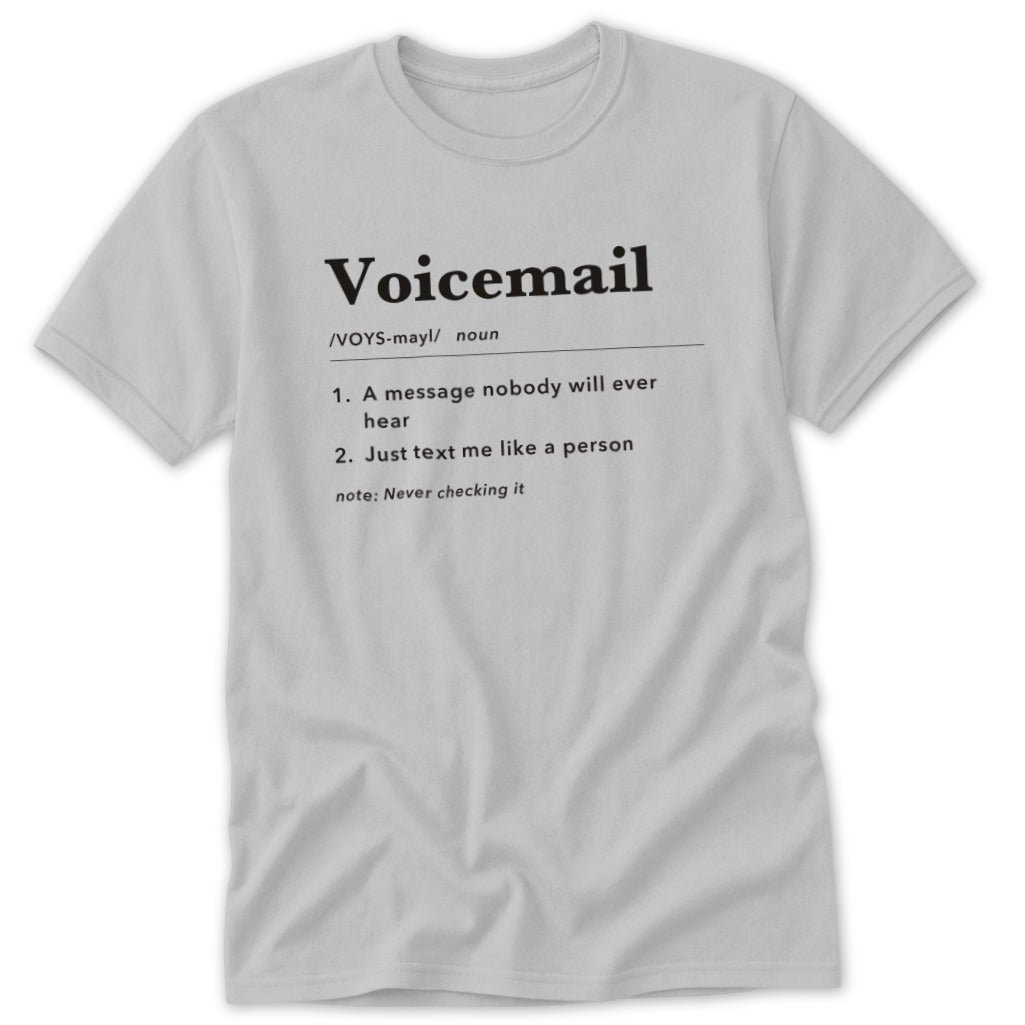 Voicemail Definition Classic Tee