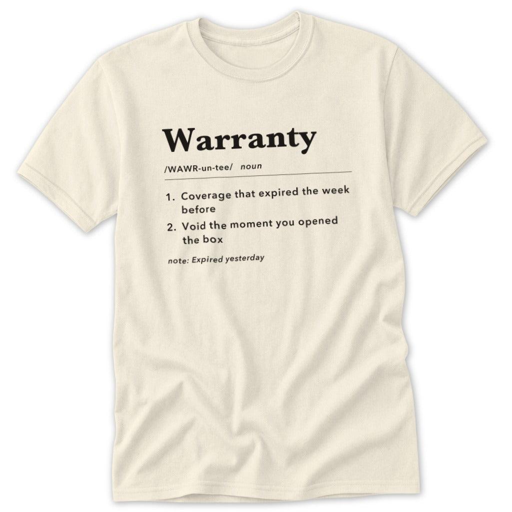 Warranty Definition Classic Tee