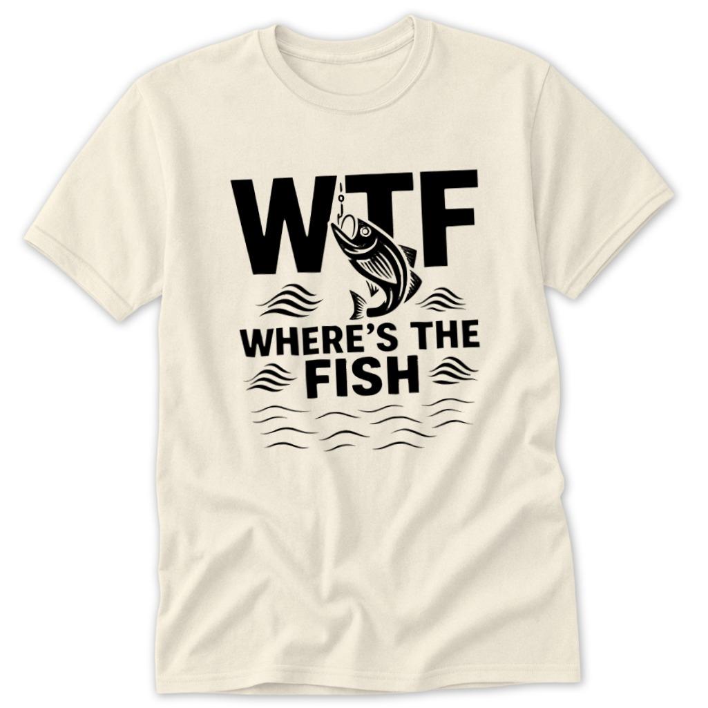 Where's the Fish Classic Tee - Natural