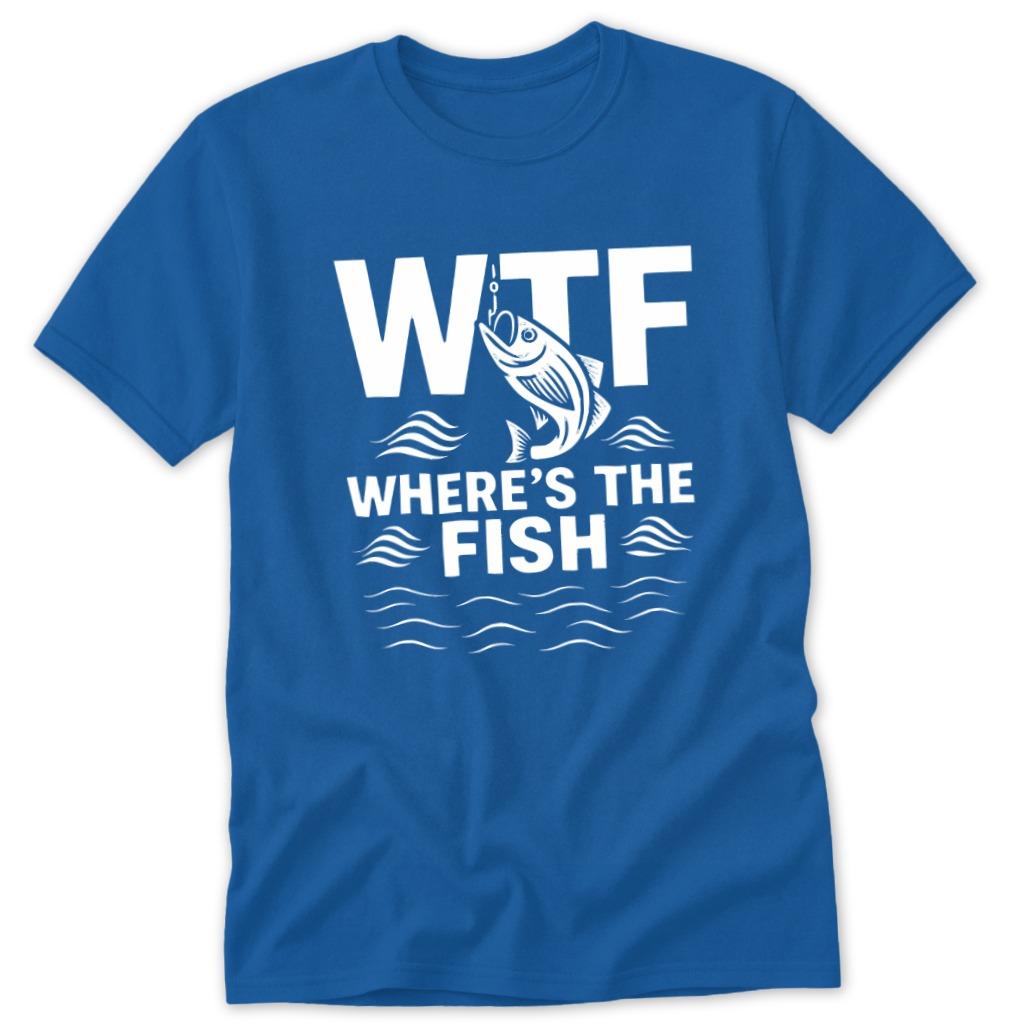 Where's the Fish Classic Tee - Royal
