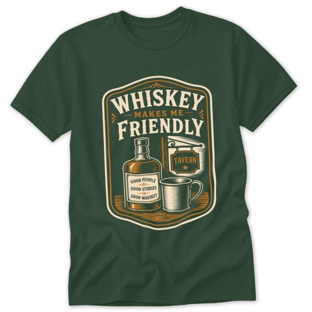 Whiskey Makes Me Friendly Classic Tee