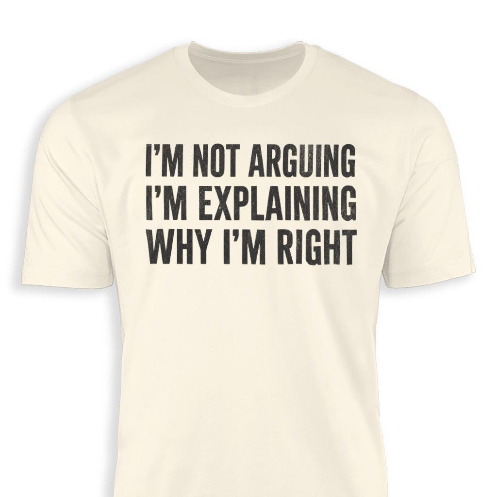 Why I'm Right
