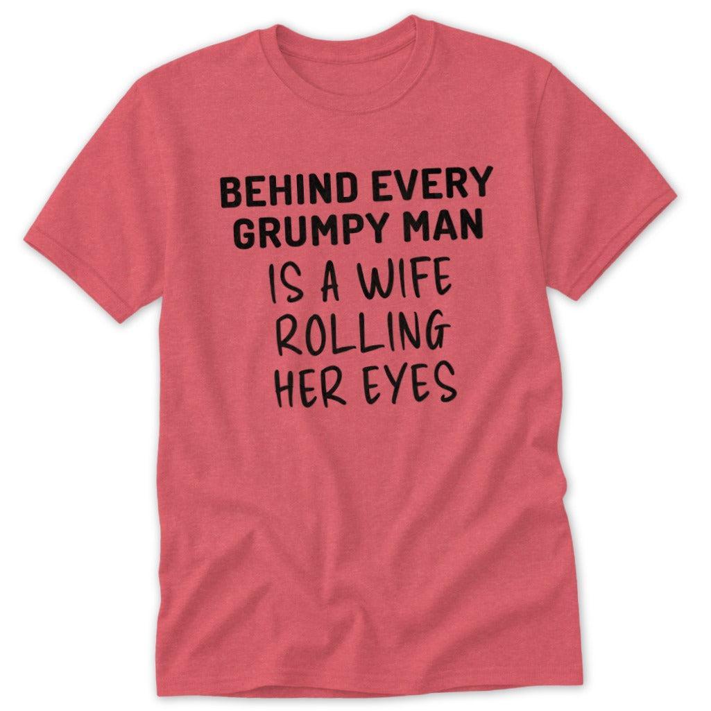 Wife Rolling Her Eyes Classic Tee