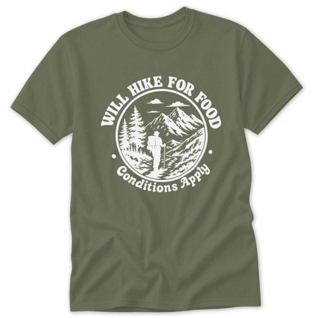 Will Hike for Food Classic Tee