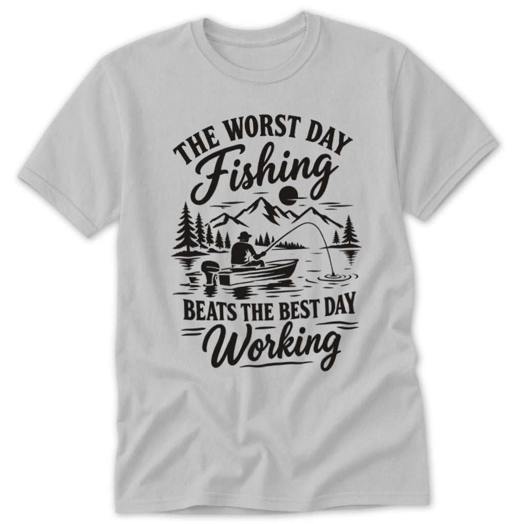 Worst Day Fishing Classic Tee