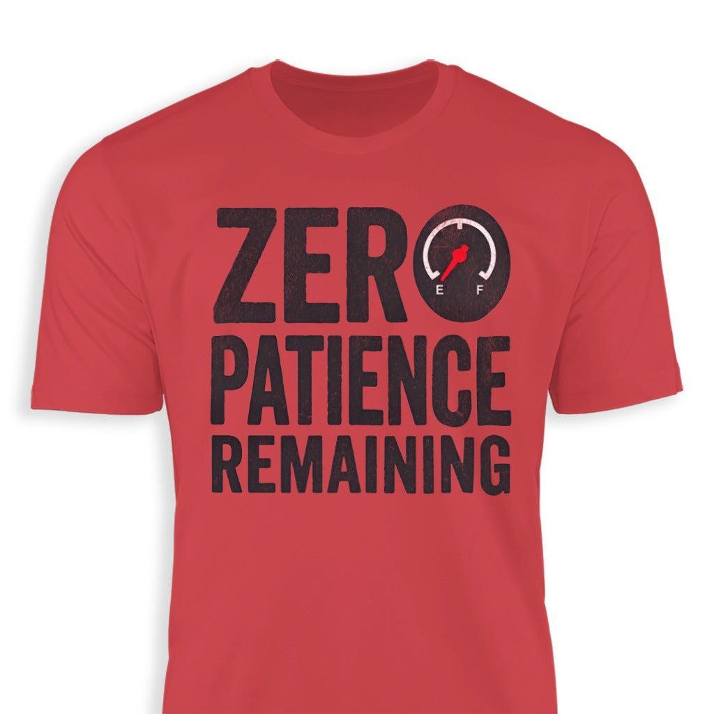 Zero Patience Remaining