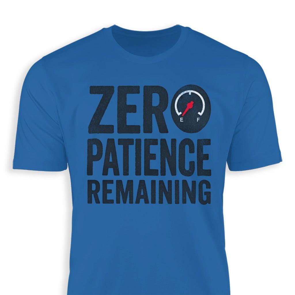 Zero Patience Remaining