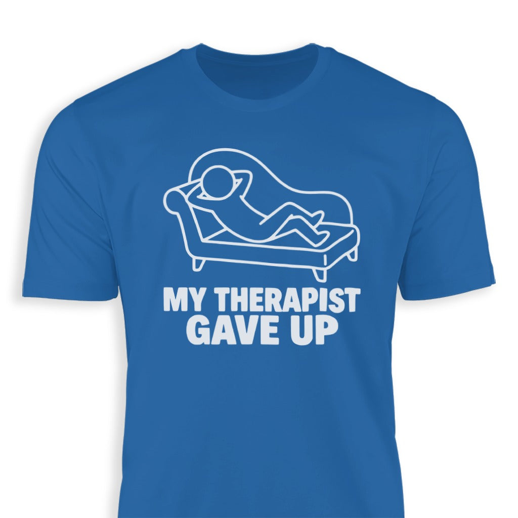 MY THERAPIST GAVE UP stick figure couch product type