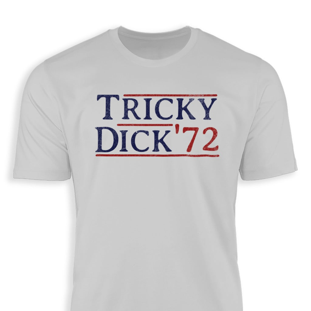 Tricky Dick '72 Shirt Nostalgic Political T-shirt Product