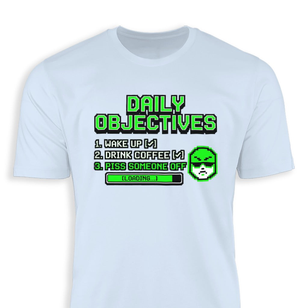 Daily Objectives Retro Style Graphic Tee Product
