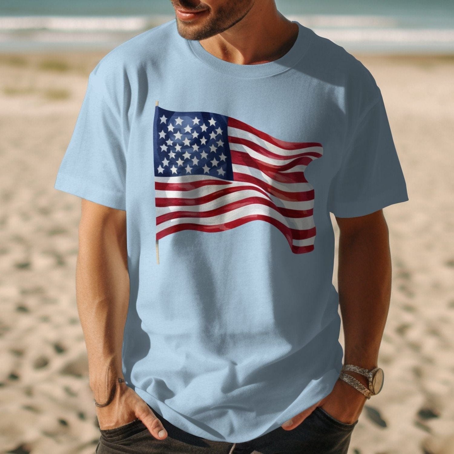 American Flag Shirt