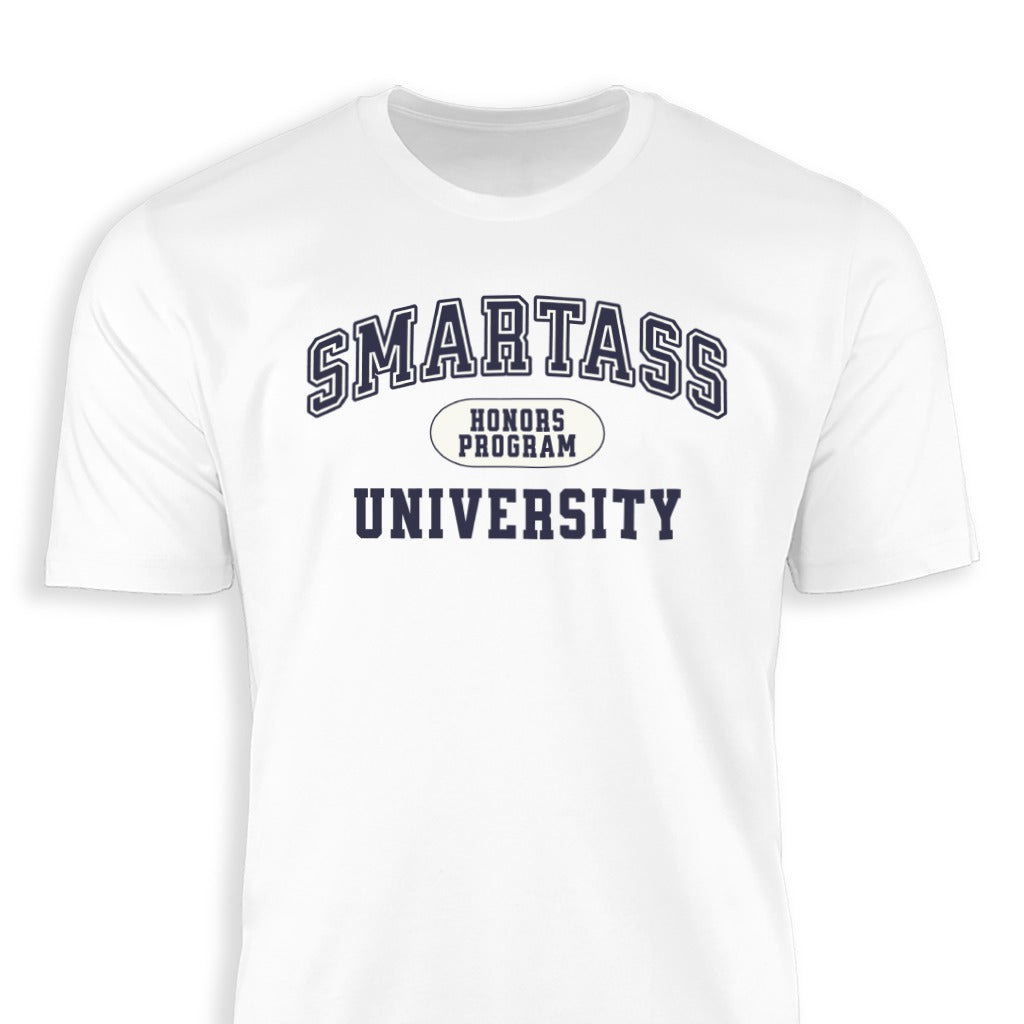 Smartass University Honors Program printed shirt product type