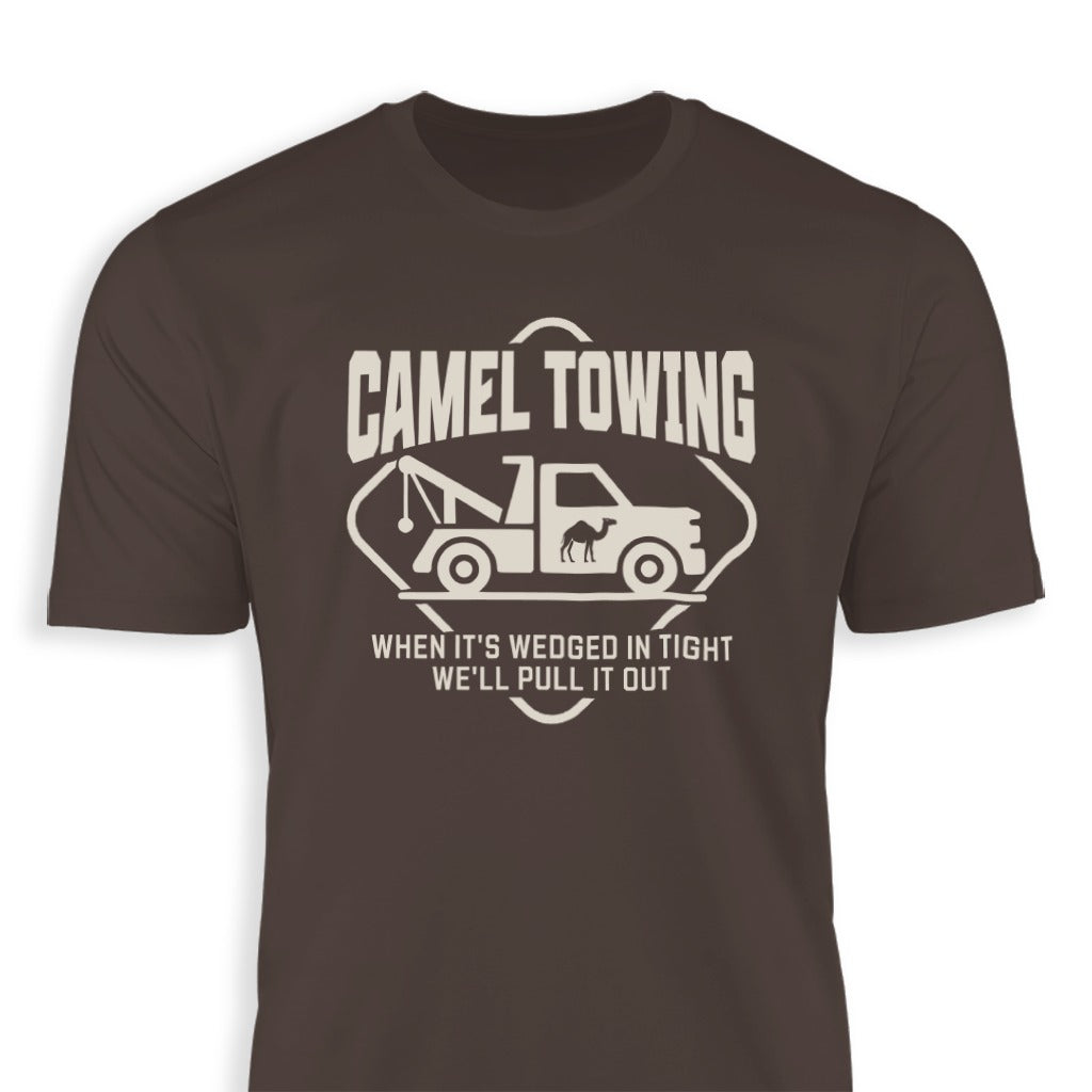 Camel Towing Witty Graphic Tees Hilarious T-Shirt product type