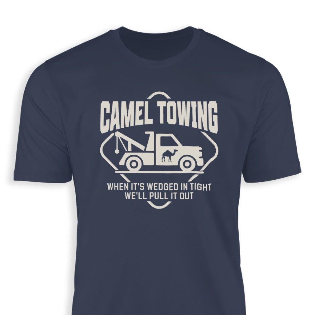 Camel Towing Funny Graphic Tee T-Shirt product type
