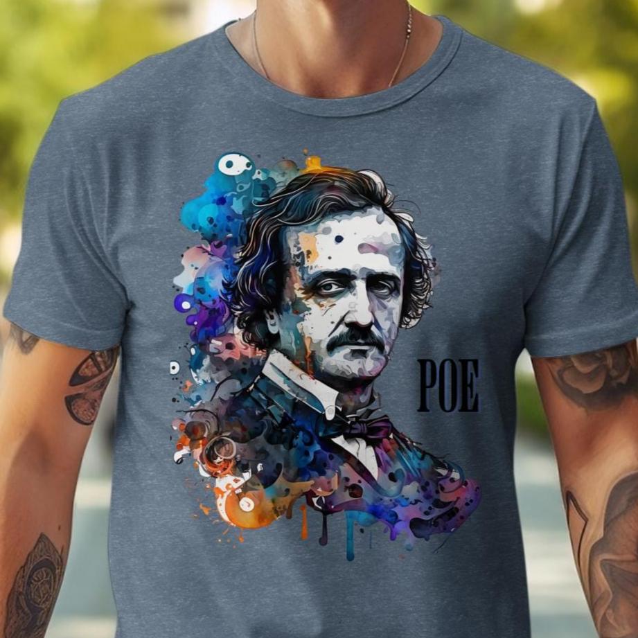 Edgar Allan Poe Artistic Shirt