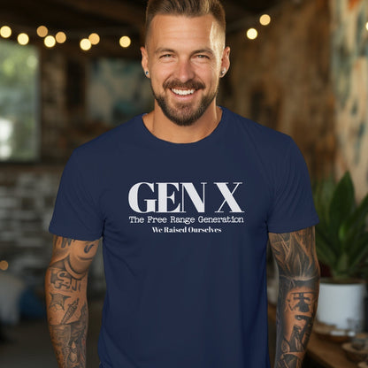 Gen X The Free Range Generation Shirts