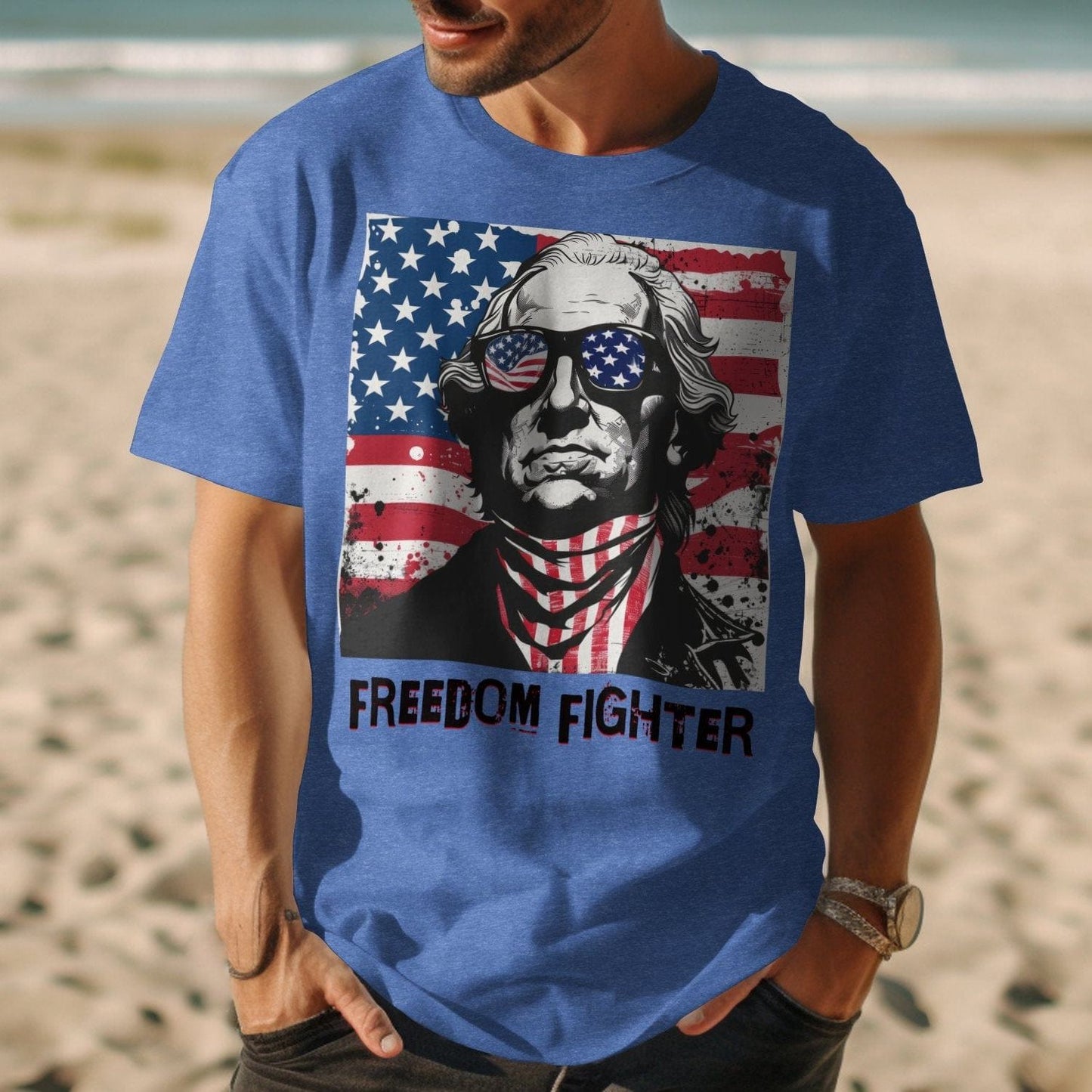 George Washington Freedom Fighter Shirt