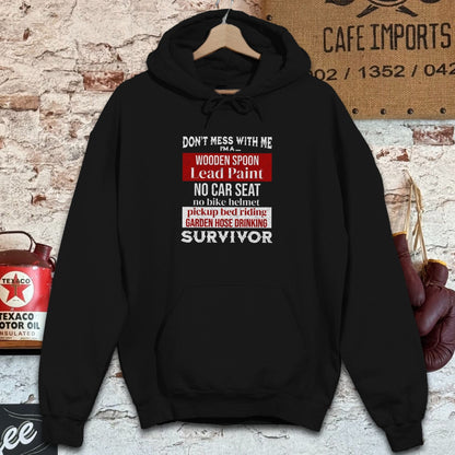 Hoodie / Black / S Generation X Survivors Shirts