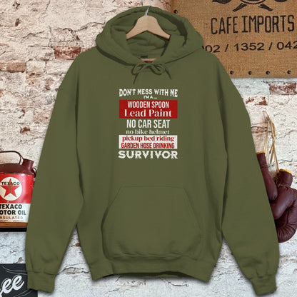 Hoodie / Military Green / S Generation X Survivors Shirts