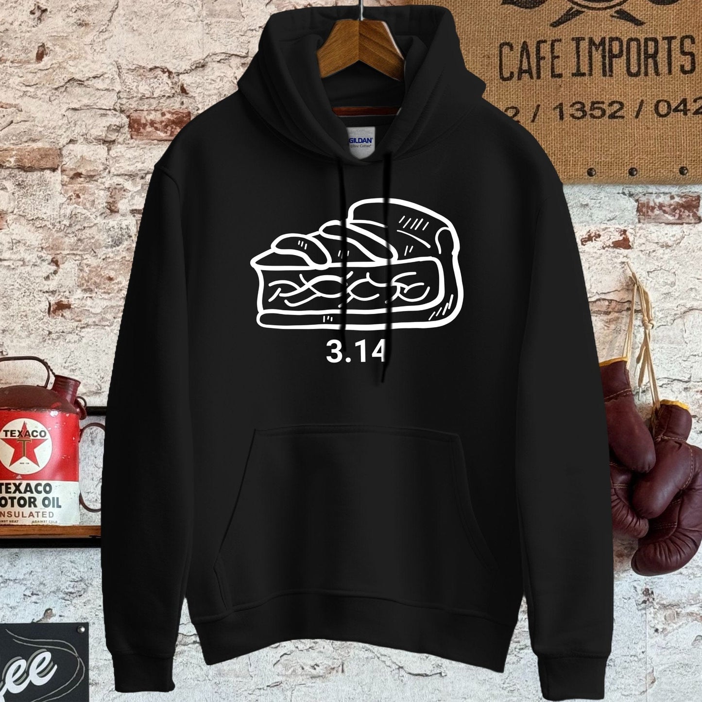 Hoodie / S / Black Pie 3.14 Shirt