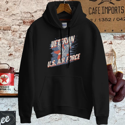 Hoodie / S / Black U.S. Air Force Veteran Shirt