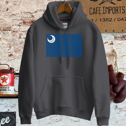 Hoodie / S / Dark Heather Fort Moultrie Flag Shirt