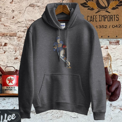 Hoodie / S / Dark Heather Vintage Player Number 32 Shirt