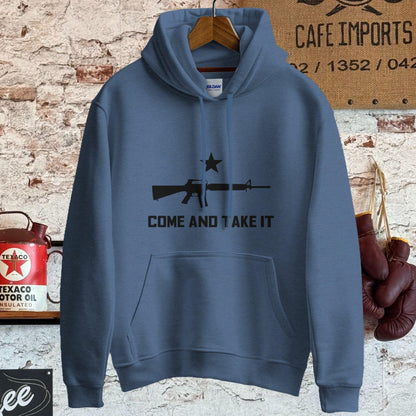 Hoodie / S / Heather Sport Dark Navy Come and Take It Shirt