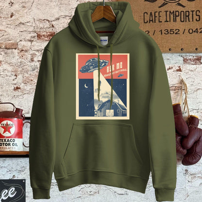 Hoodie / S / Military Green Ask Me About My Butthole T-Shirt