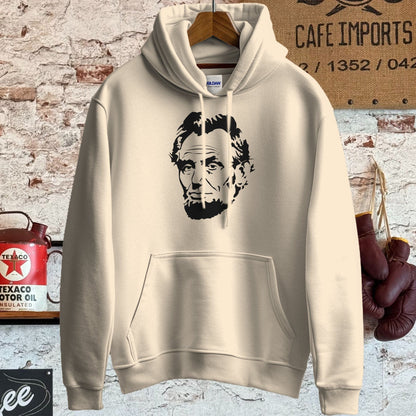 Hoodie / S / Sand Abe Lincoln Shirt