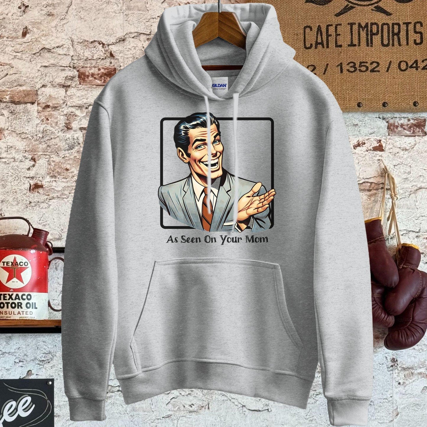 Hoodie / S / Sport Grey As Seen On Your Mom T-Shirt