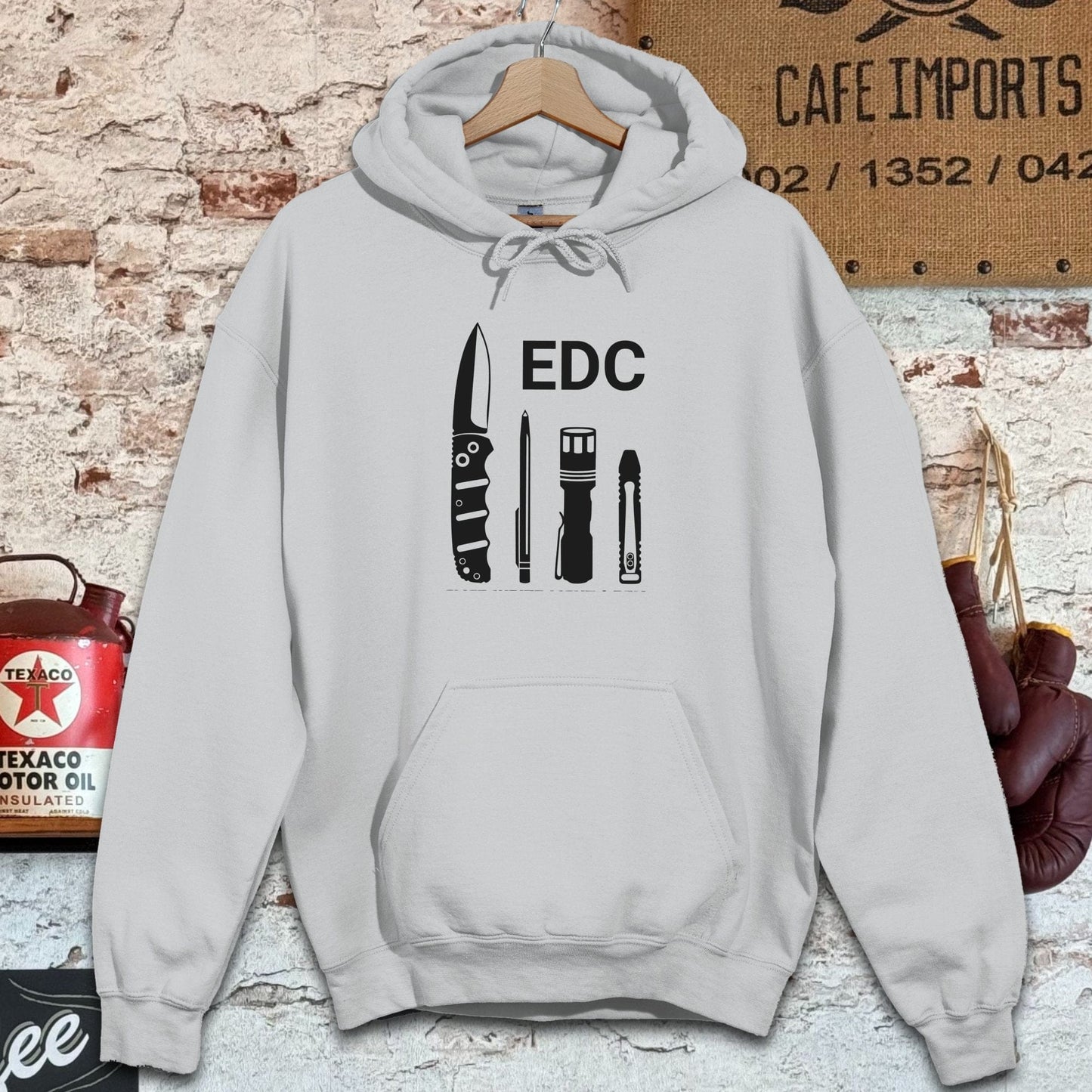 Hoodie / S / Sport Grey EDC Slice Write Light Pry Shirts