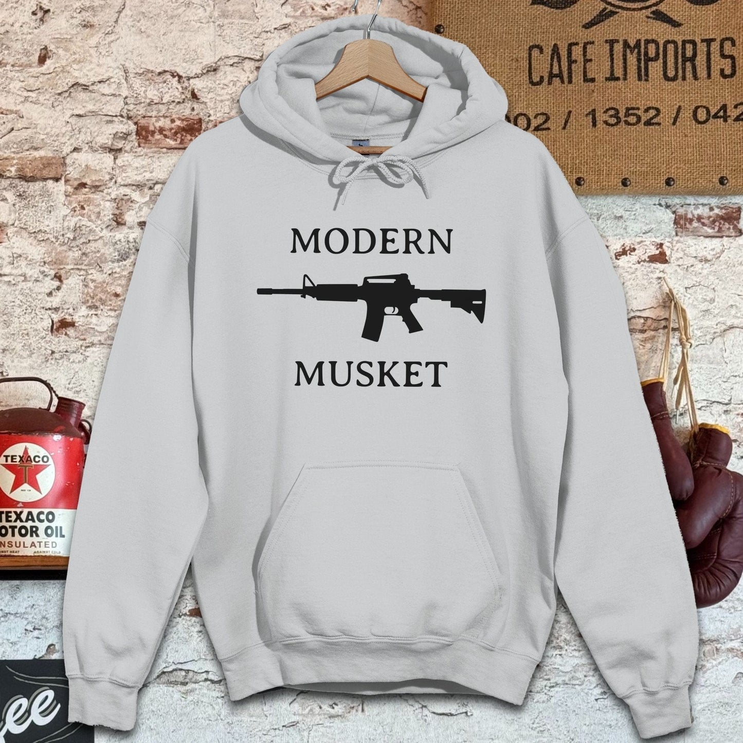 Hoodie / S / Sport Grey Modern Musket Shirts