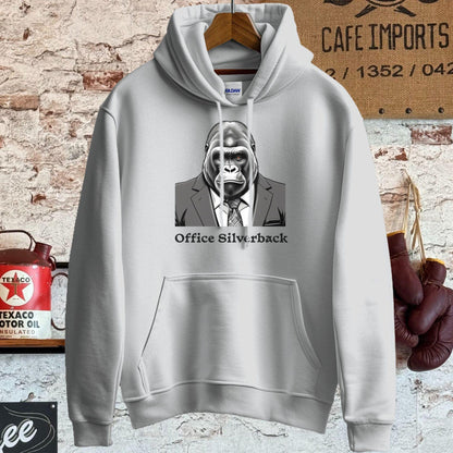 Hoodie / S / Sport Grey Office Silverback T-Shirt