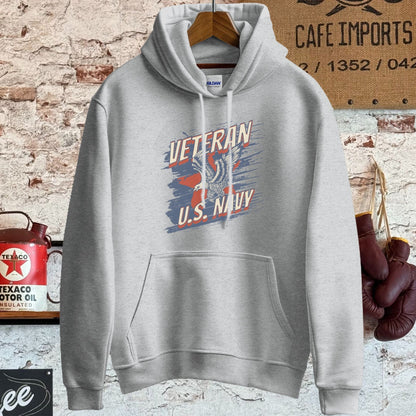 Hoodie / S / Sport Grey U.S. Navy Veteran Shirt