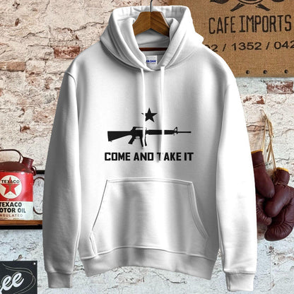 Hoodie / S / White Come and Take It Shirt