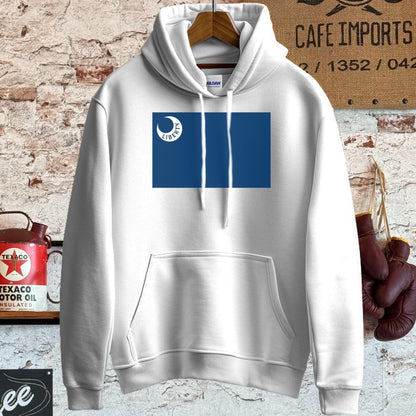 Hoodie / S / White Fort Moultrie Flag Shirt