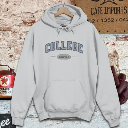 Hoodie / Sport Grey / S College Dropout Shirts