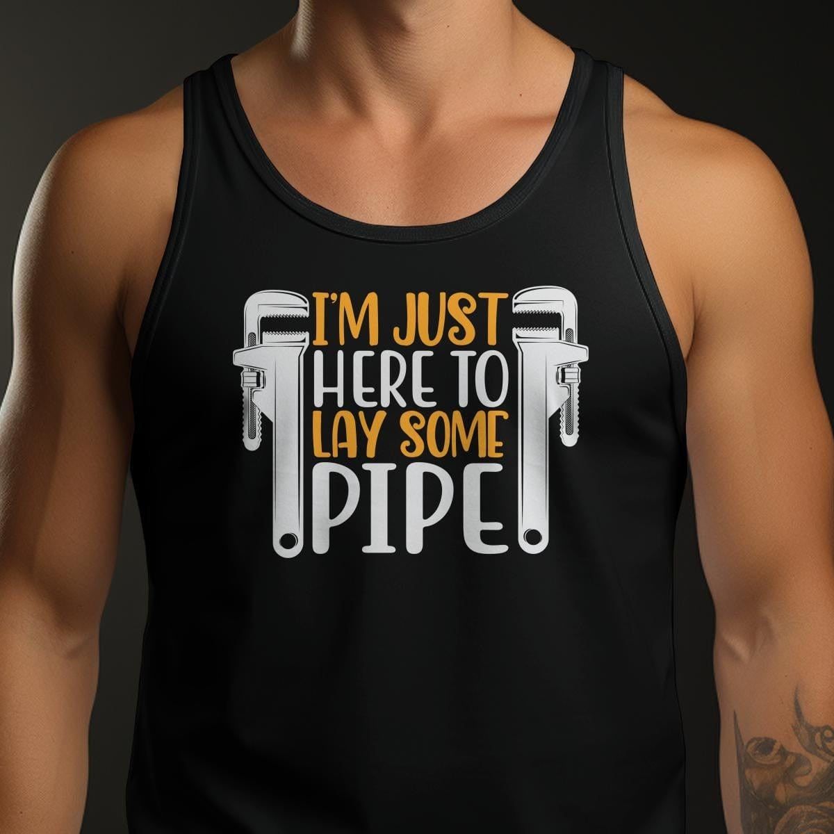 Just Here To Lay Some Pipe T-Shirt