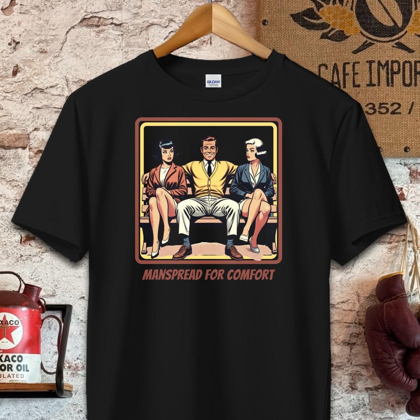 Manspread For Comfort T-Shirt