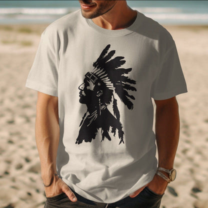 Native American Warrior Headdress Shirt