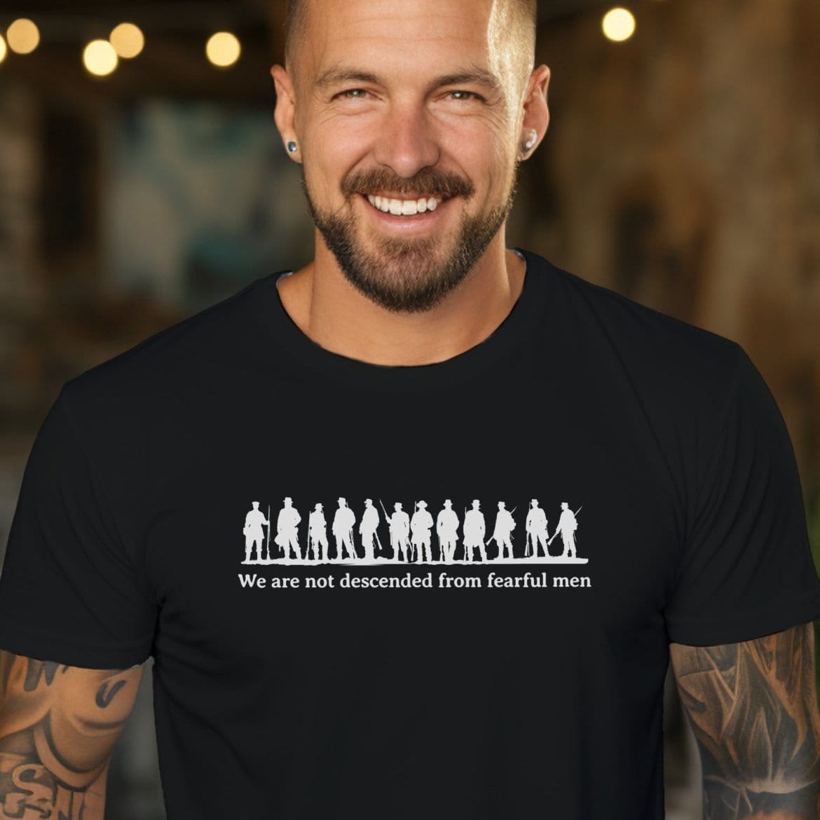 Not Descended from Fearful Men Shirts