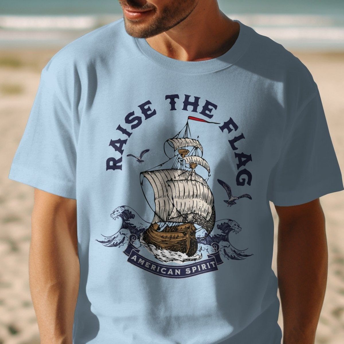 Raise The Flag American Spirit Shirt